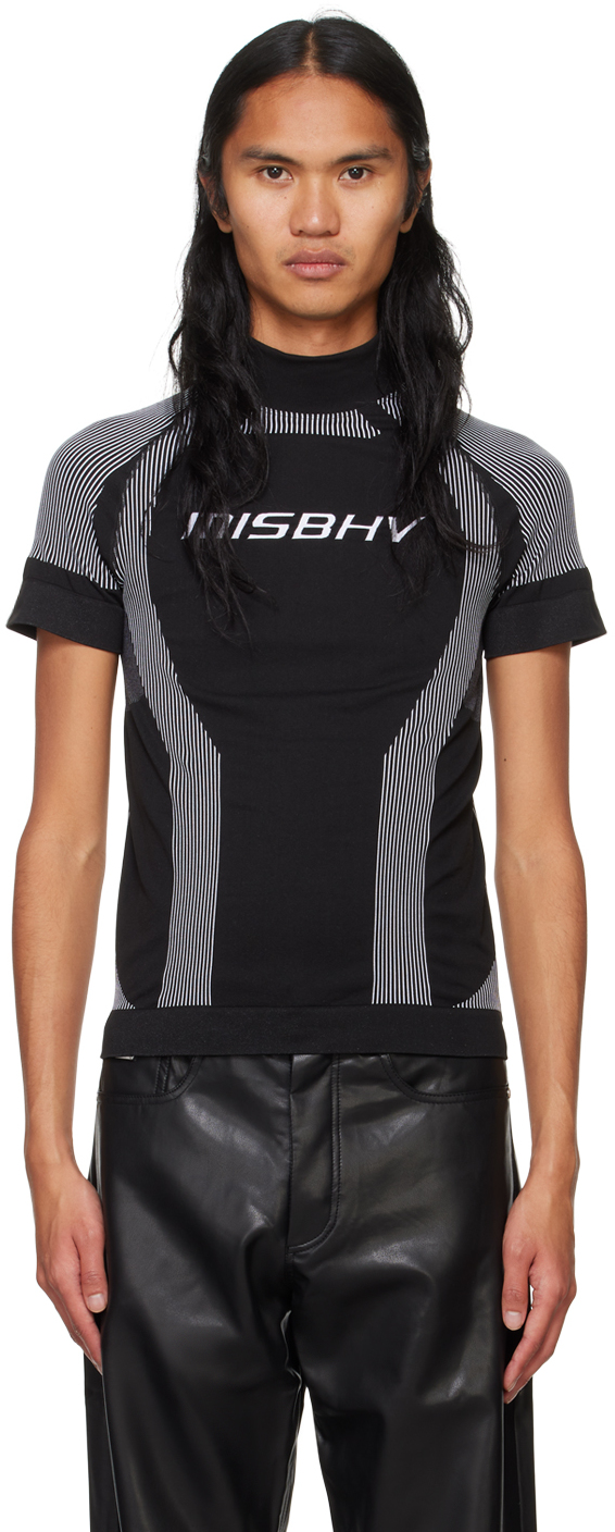 Black & White Sport Top