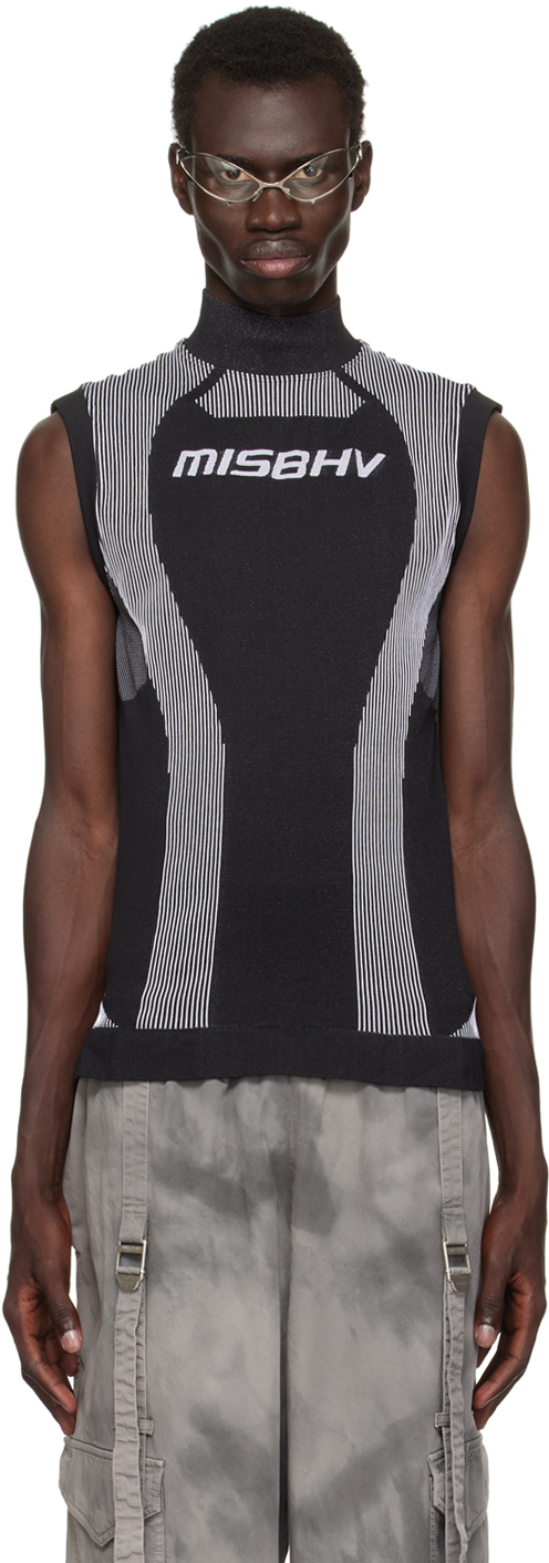 Black Sport Active Tank Top