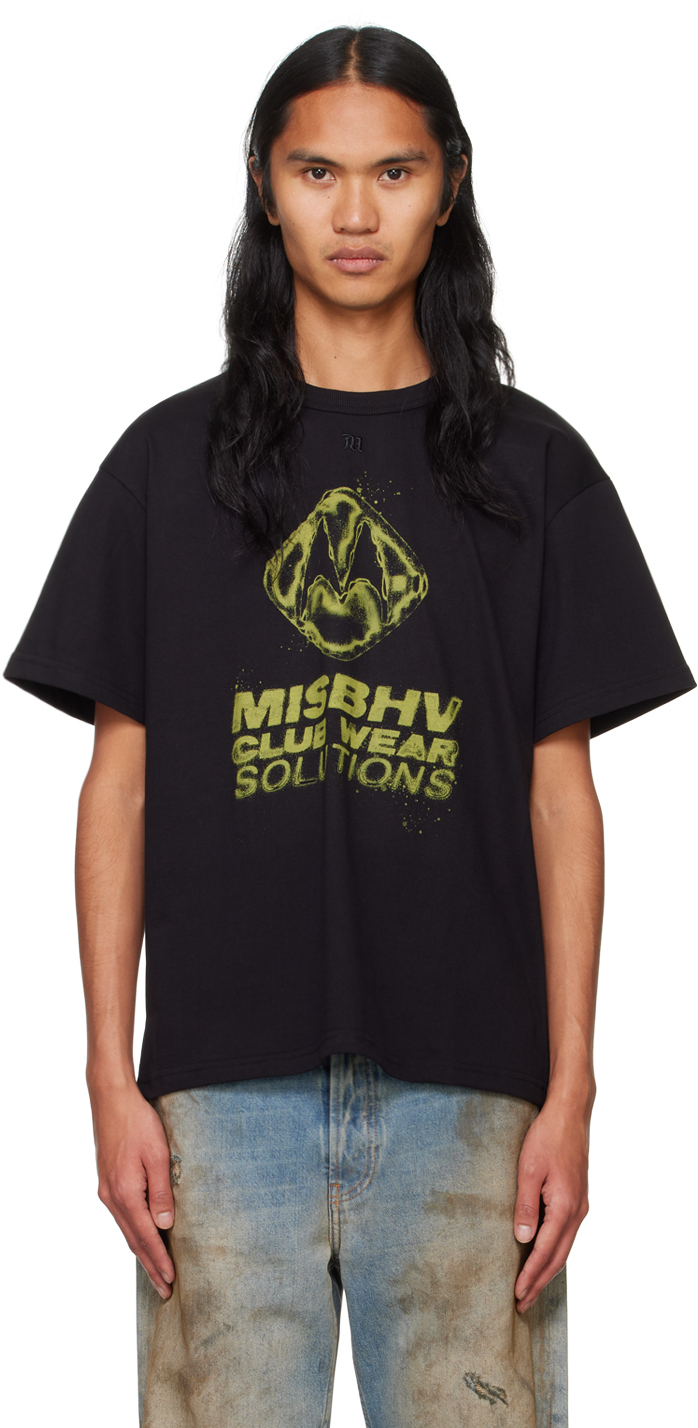 Black 'Solutions' T-shirt