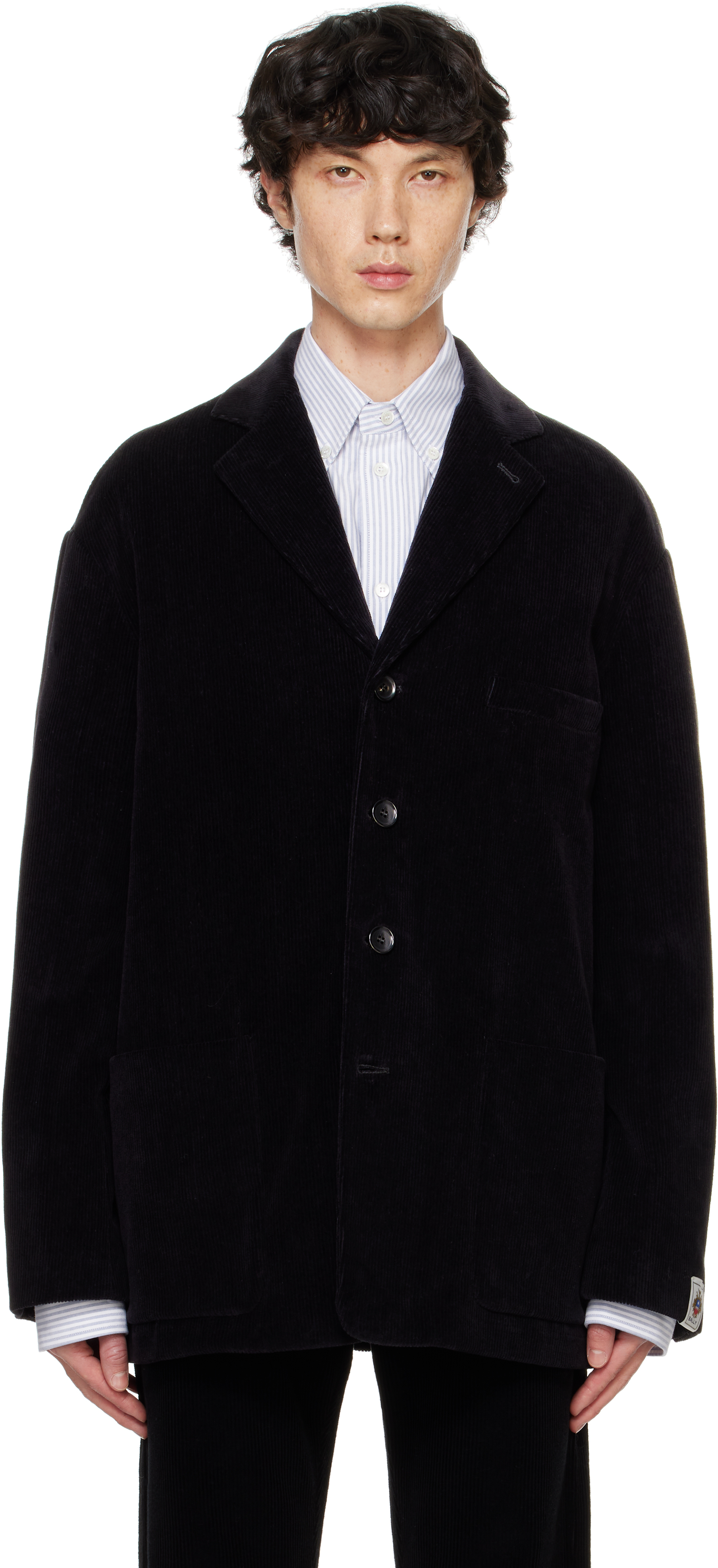 Black Corduroy Blazer