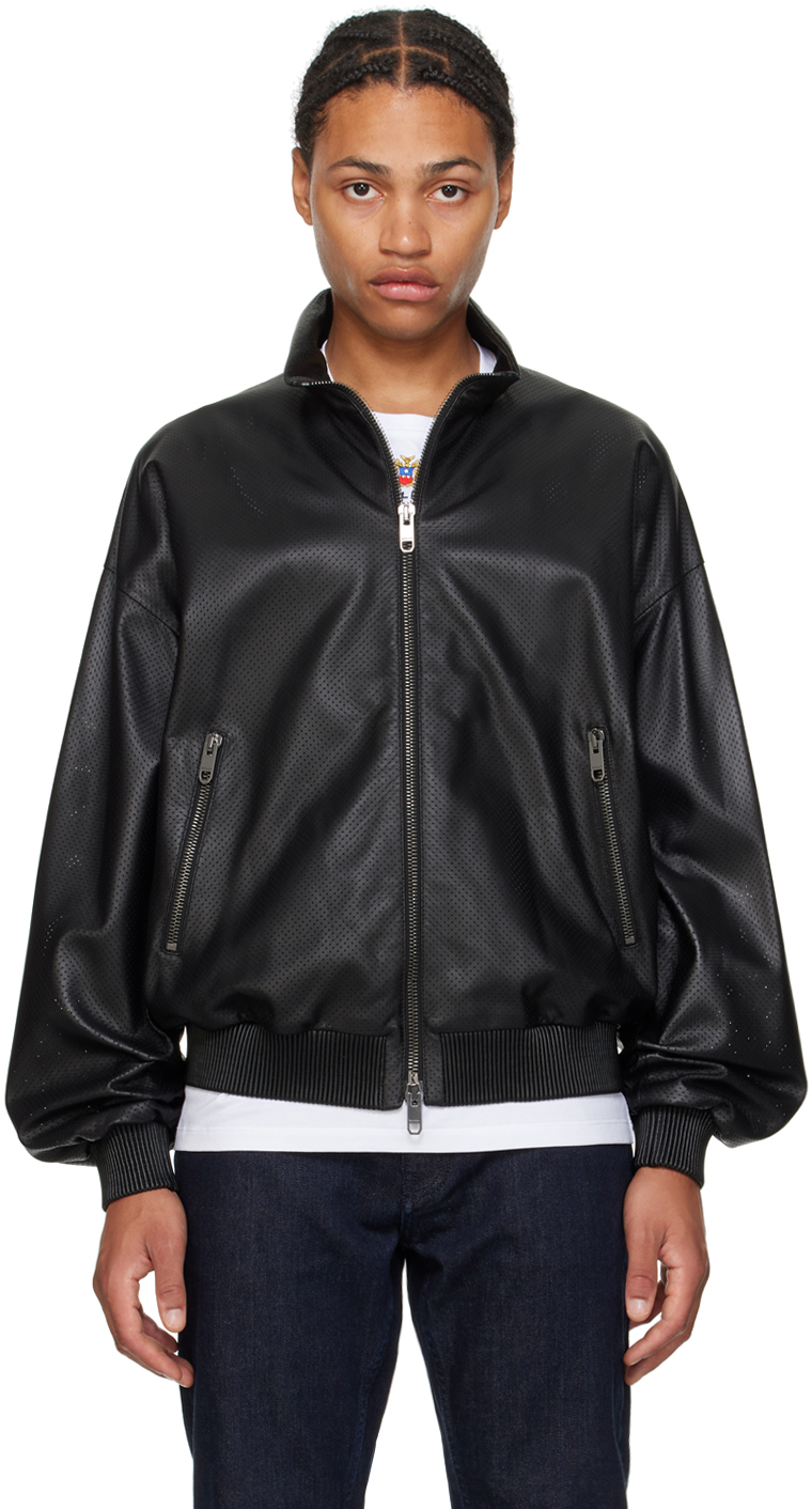 Bally leather jacket best sale