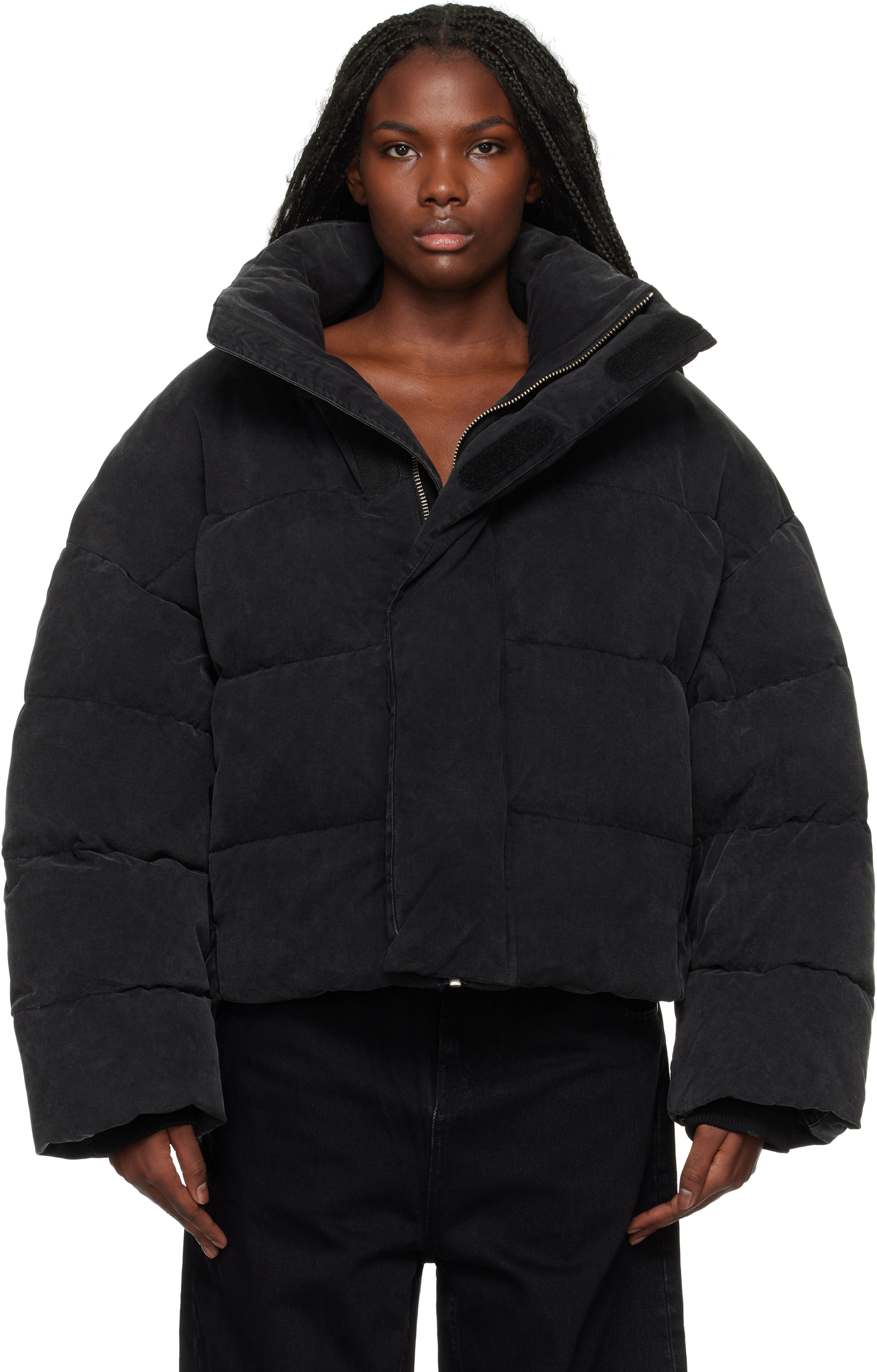 Black MML Puffer Down Jacket