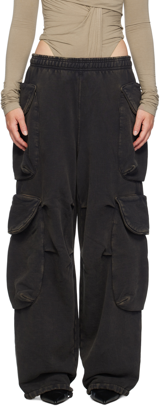 Entire Studios: Black Heavy Gocar Cargo Pants | SSENSE