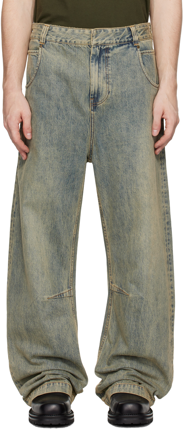 Shop Entire Studios Blue Gem Jeans In Surface Wave