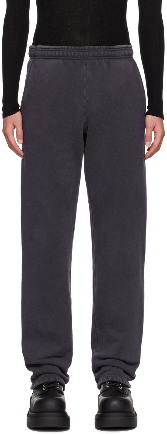 Navy Straight-Leg Sweatpants