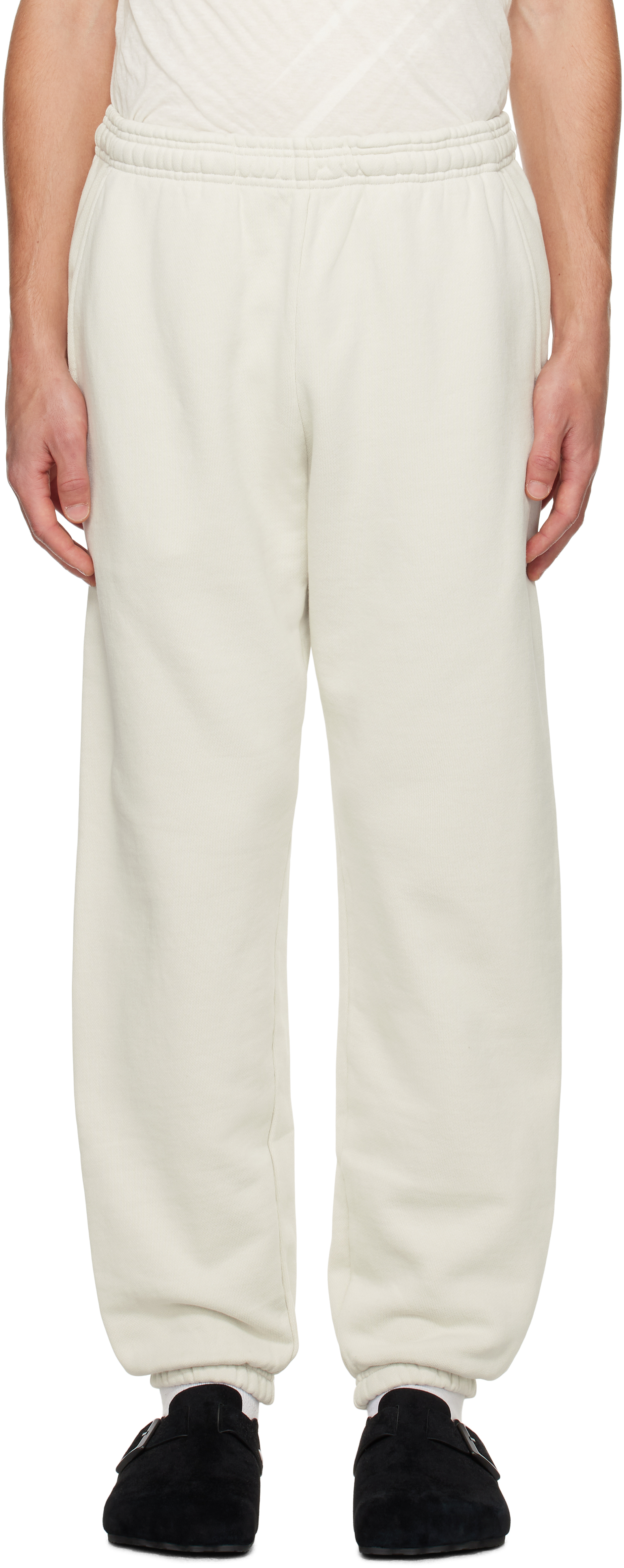 ENTIRE STUDIOS OFF-WHITE HEAVY SWEATPANTS 