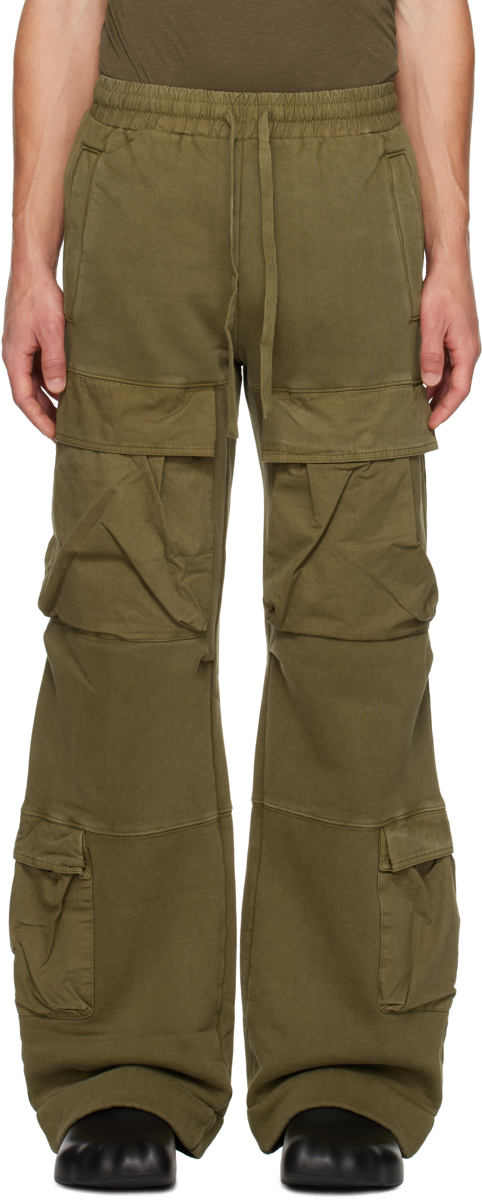 Khaki Utility Sweatpants