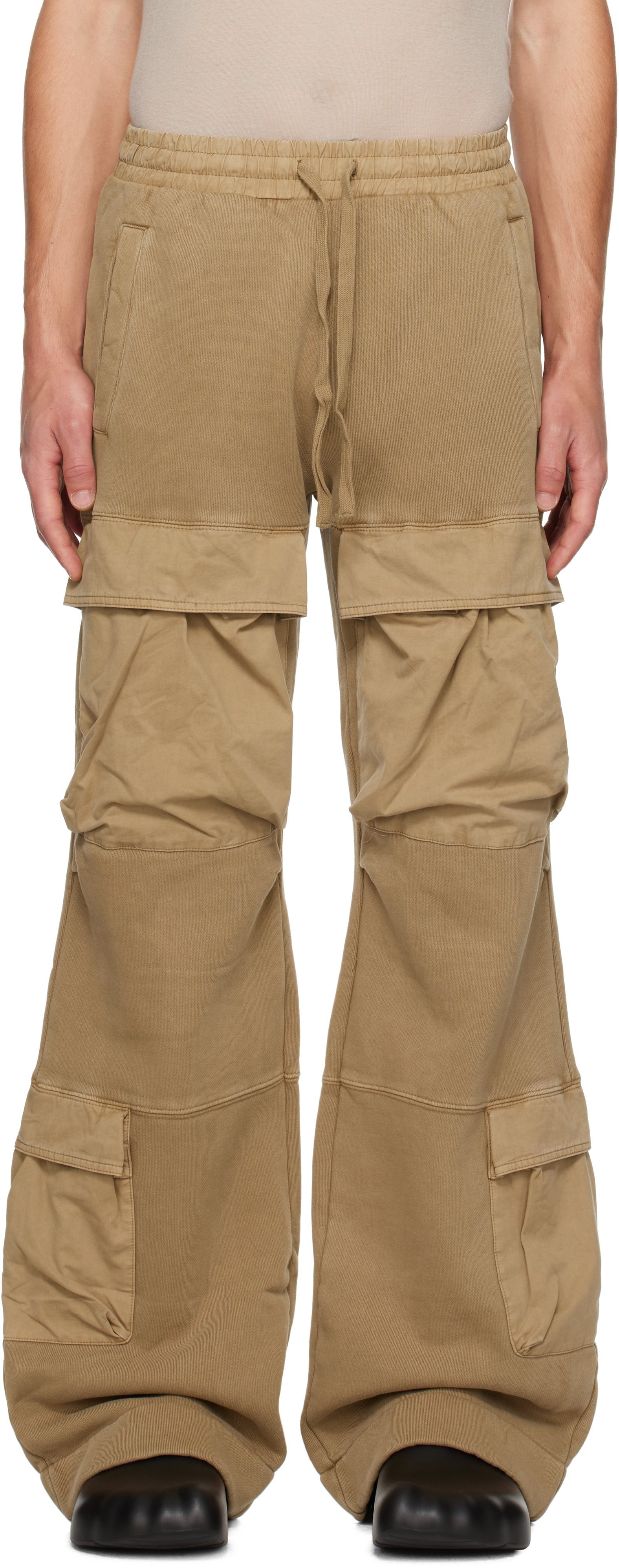 Tan Utility Cargo Pants