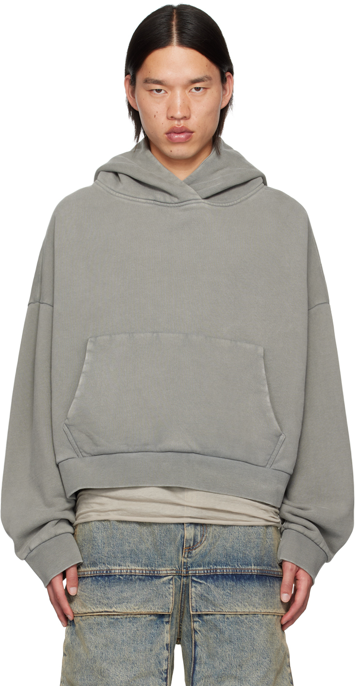 Entire Studios: Gray Heavy Hoodie | SSENSE