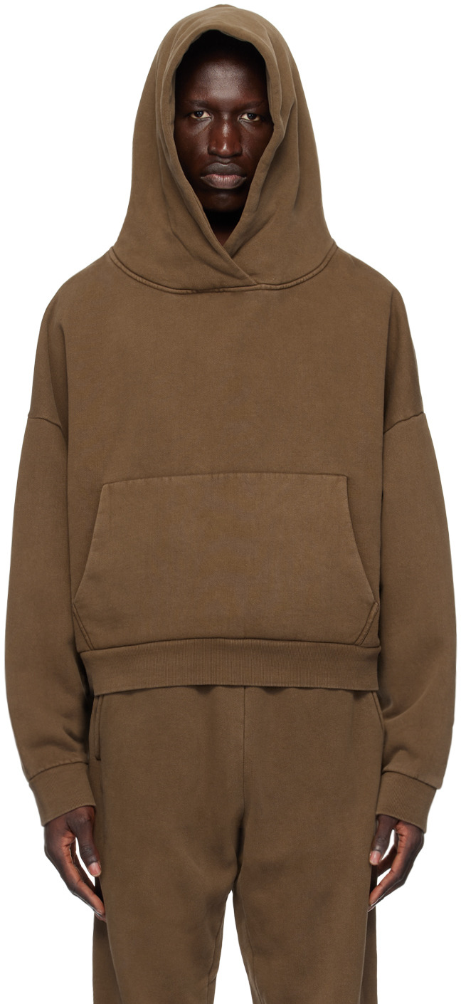 Brown Heavy Hoodie