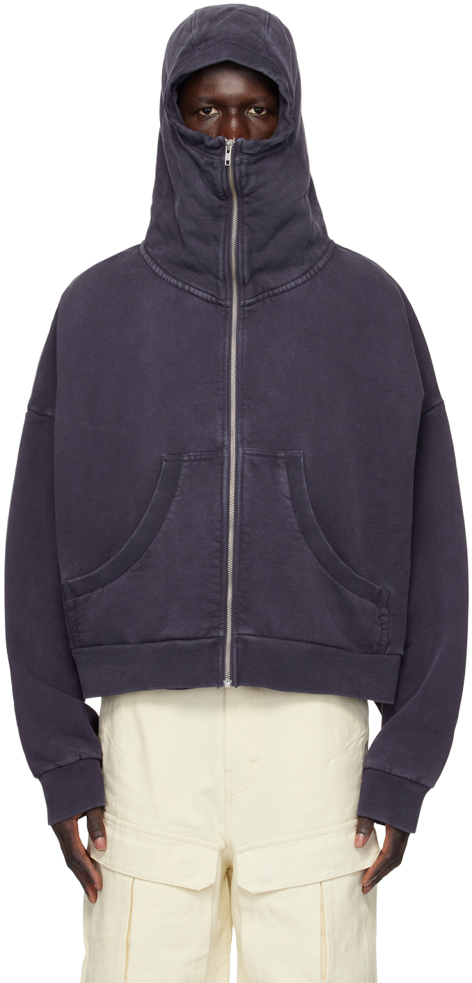 Navy Full Zip Hoodie