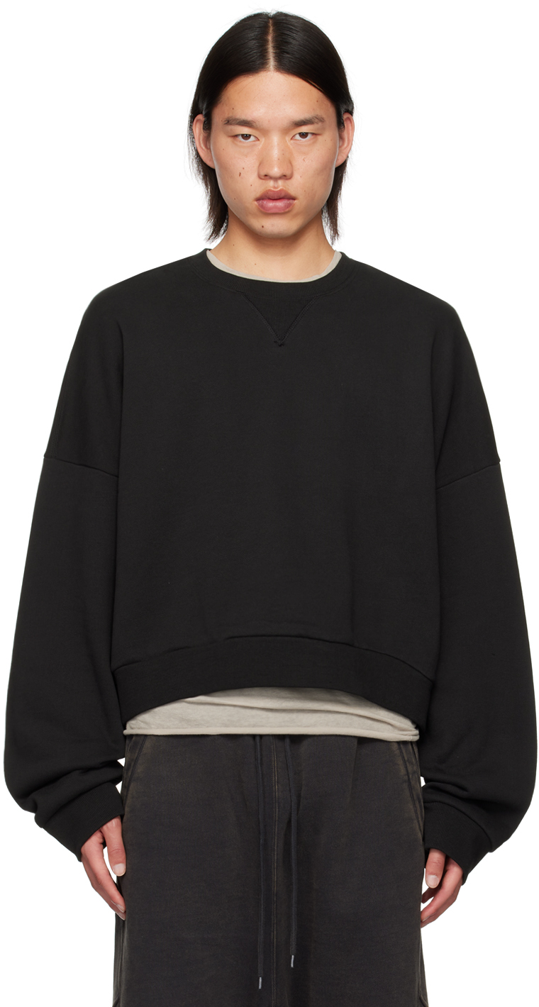 Shop Entire Studios Black Box Sweatshirt In Soot