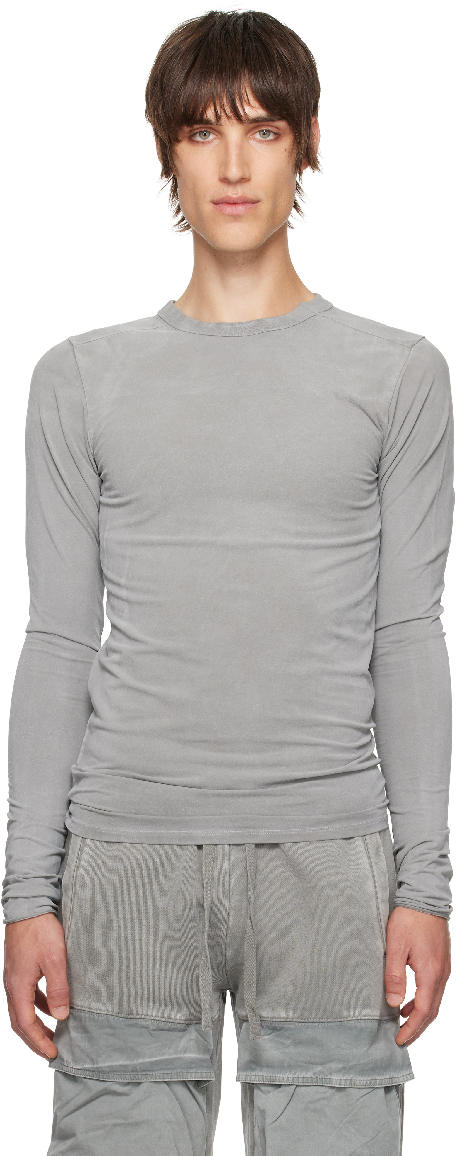 Gray Primer Long Sleeve T-shirt