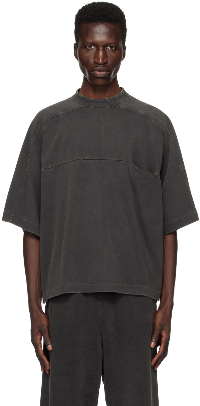 Entire Studios: Black Heavy Pocket T-Shirt | SSENSE｜その他 