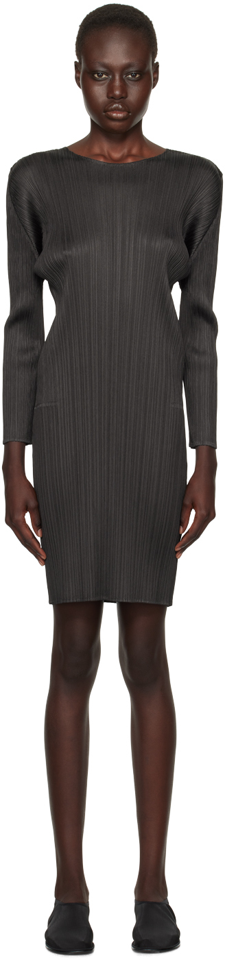 Black Monthly Colors August Minidress