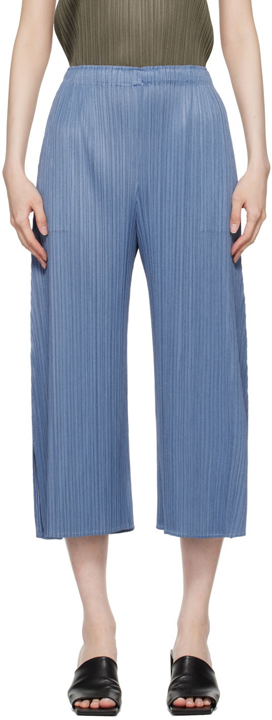 Blue Monthly Colors June Trousers