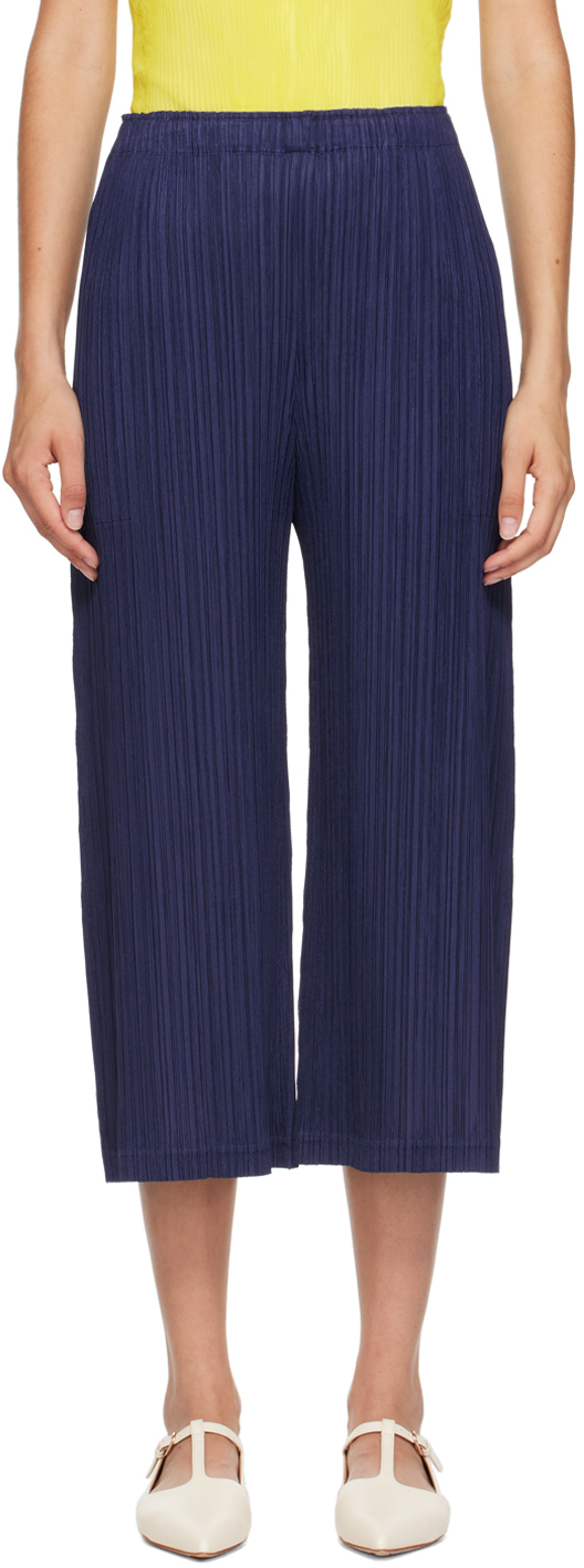 Pleats Please Issey Miyake trousers for Women | SSENSE