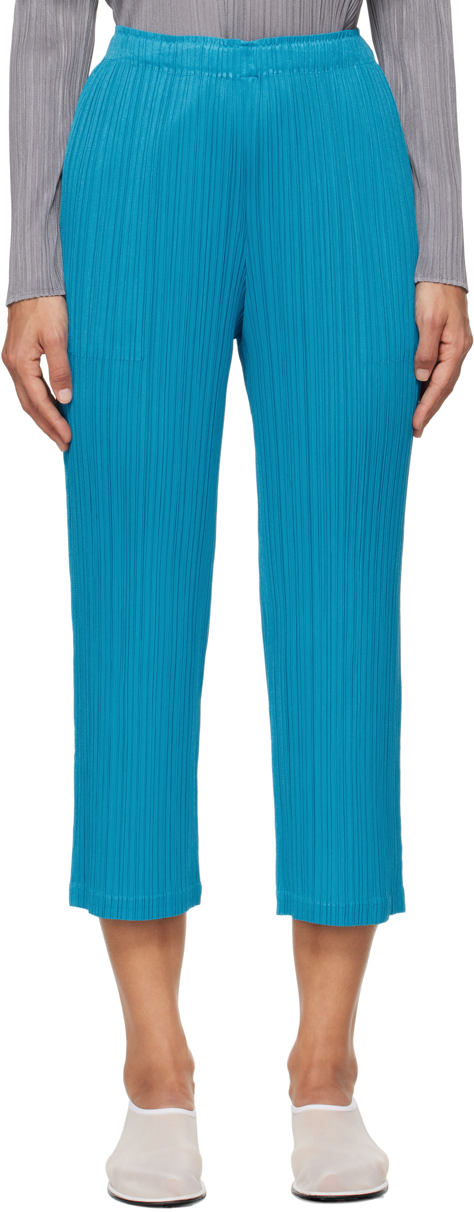 Pleats Please Issey Miyake Monthly Colors : June Trousers