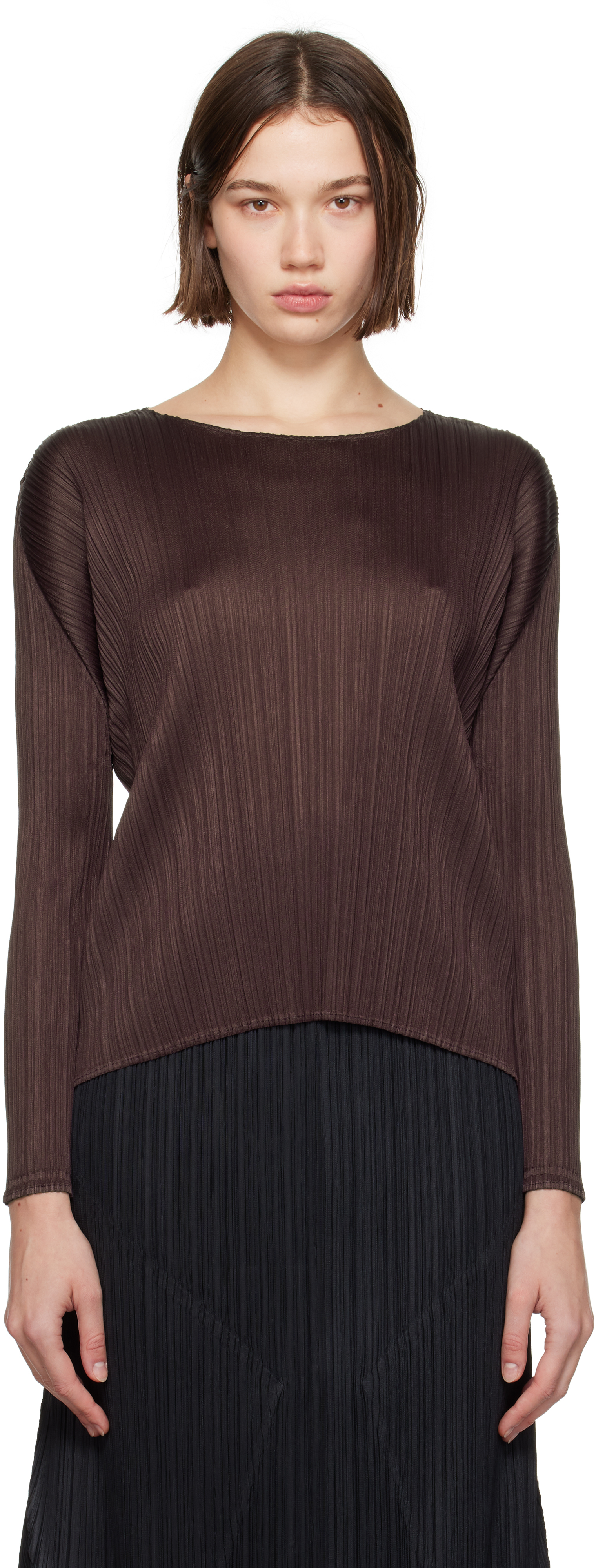 Brown Monthly Colors September Top