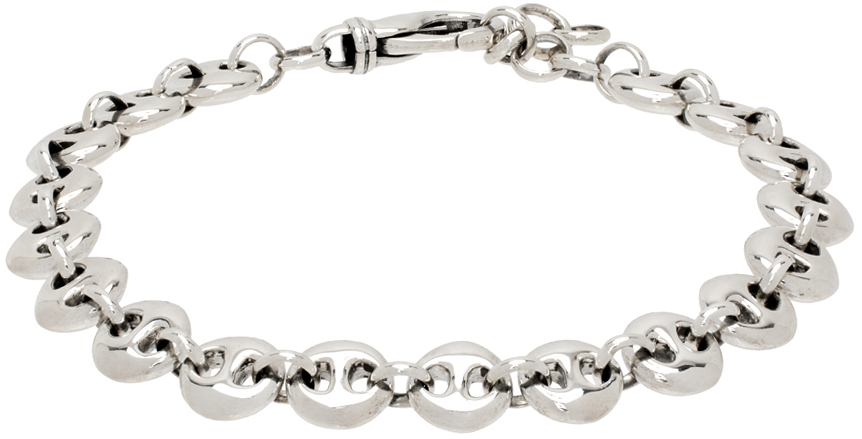 SOPHIE BUHAI SILVER SMALL CIRCLE LINK BRACELET 