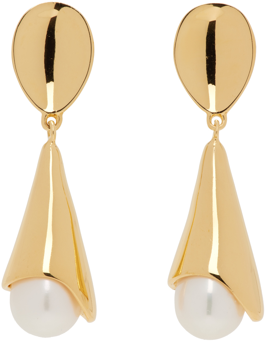 Sophie Buhai ソフィーブハイゴールド クラシック ピアス ペア