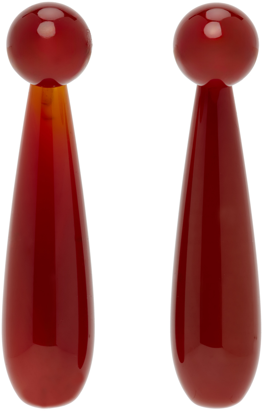 Sophie Buhai Red Small Angelika Earrings Cover