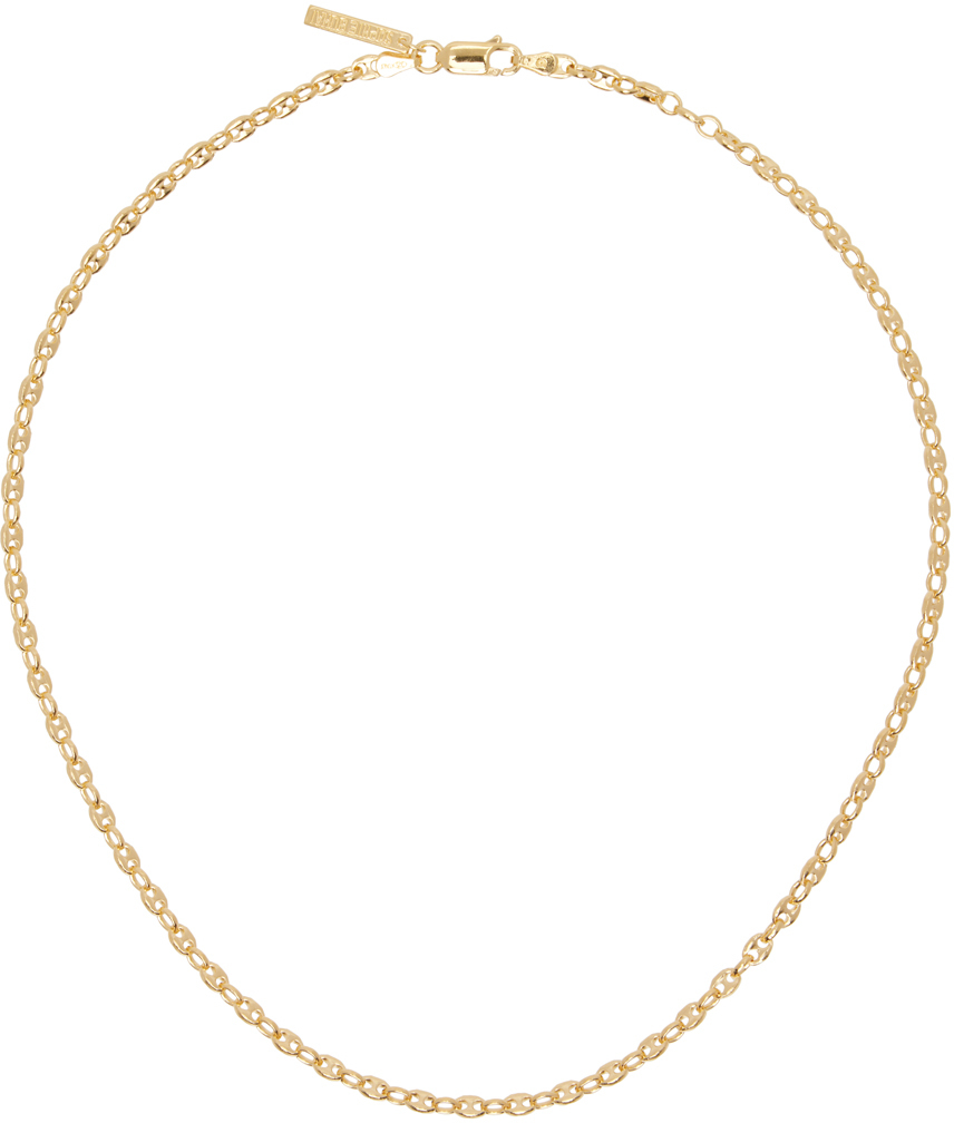 Shop Sophie Buhai Gold Classic Delicate Chain Necklace In 18k Gold Verm