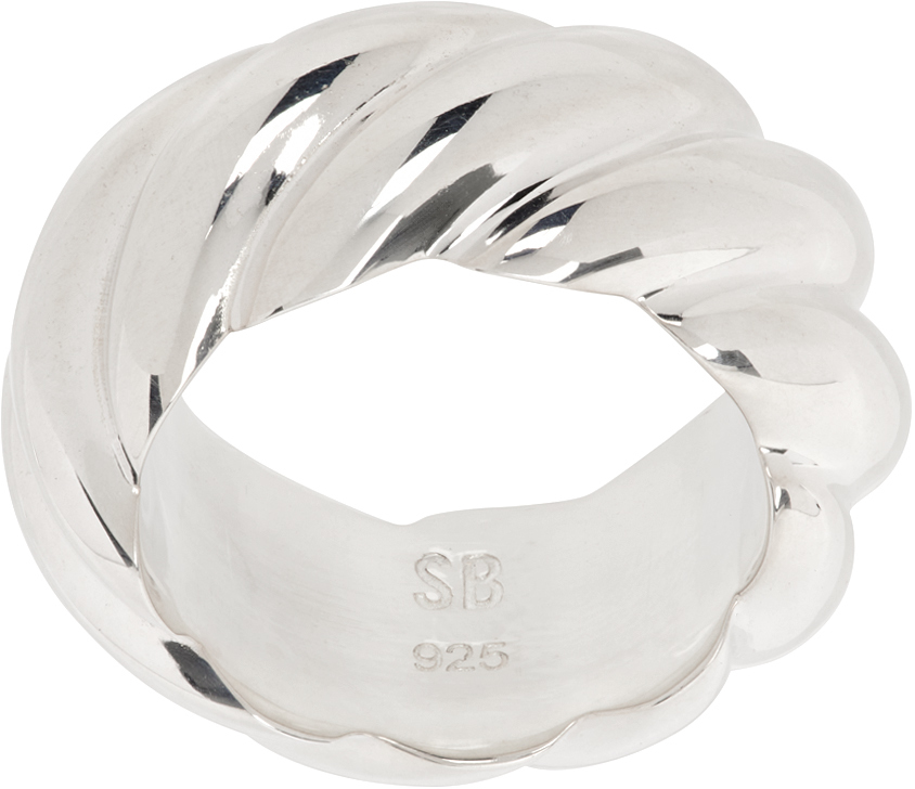 Shop Sophie Buhai Silver Large Rope Ring