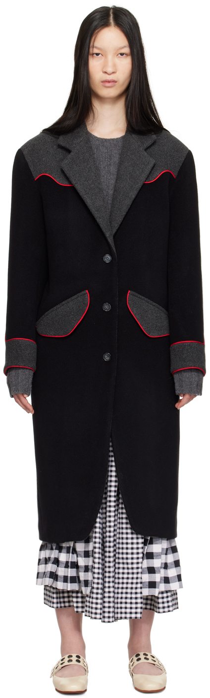 Gray & Black Charlie Coat