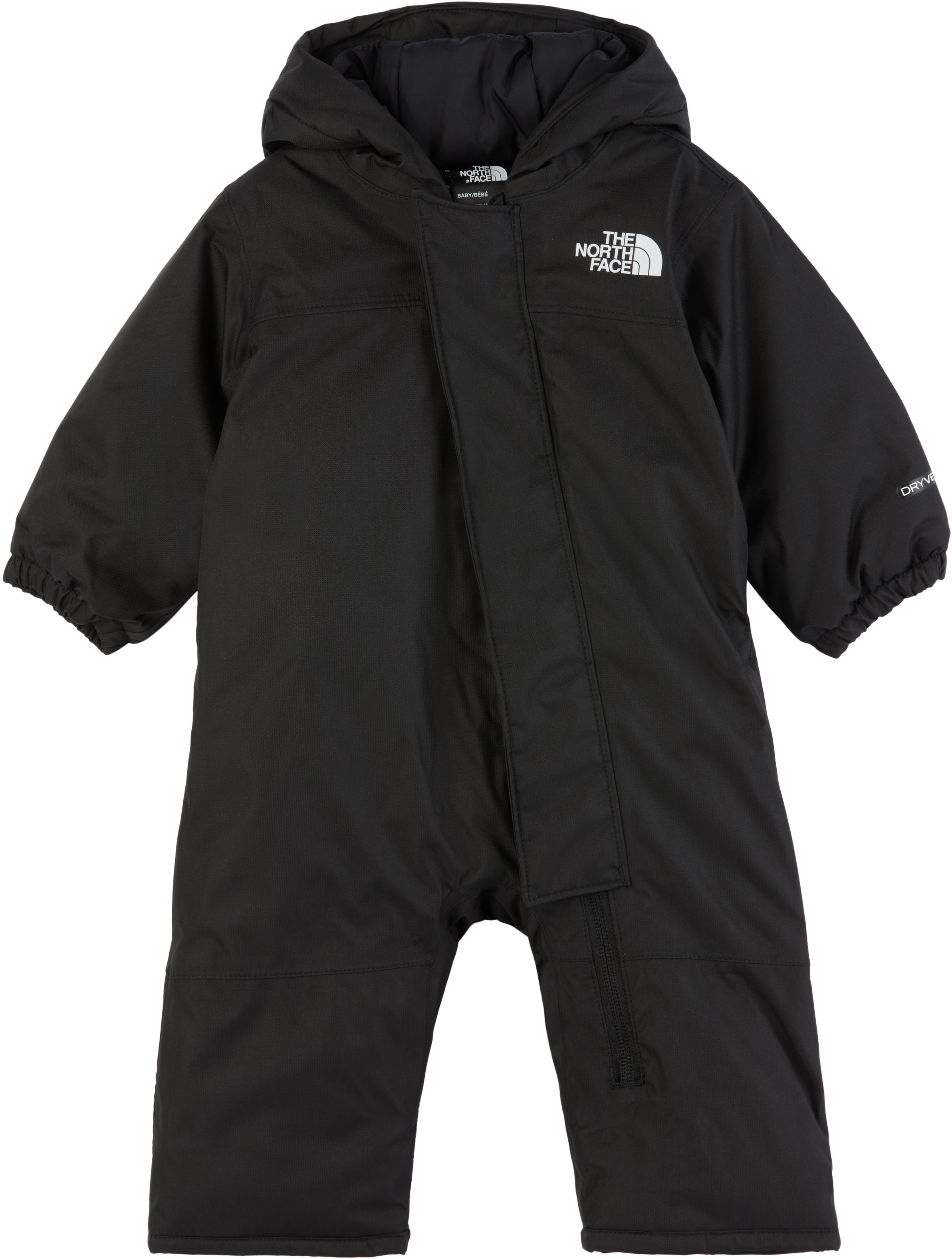 Baby Black Freedom Snowsuit by The North Face Kids on Sale