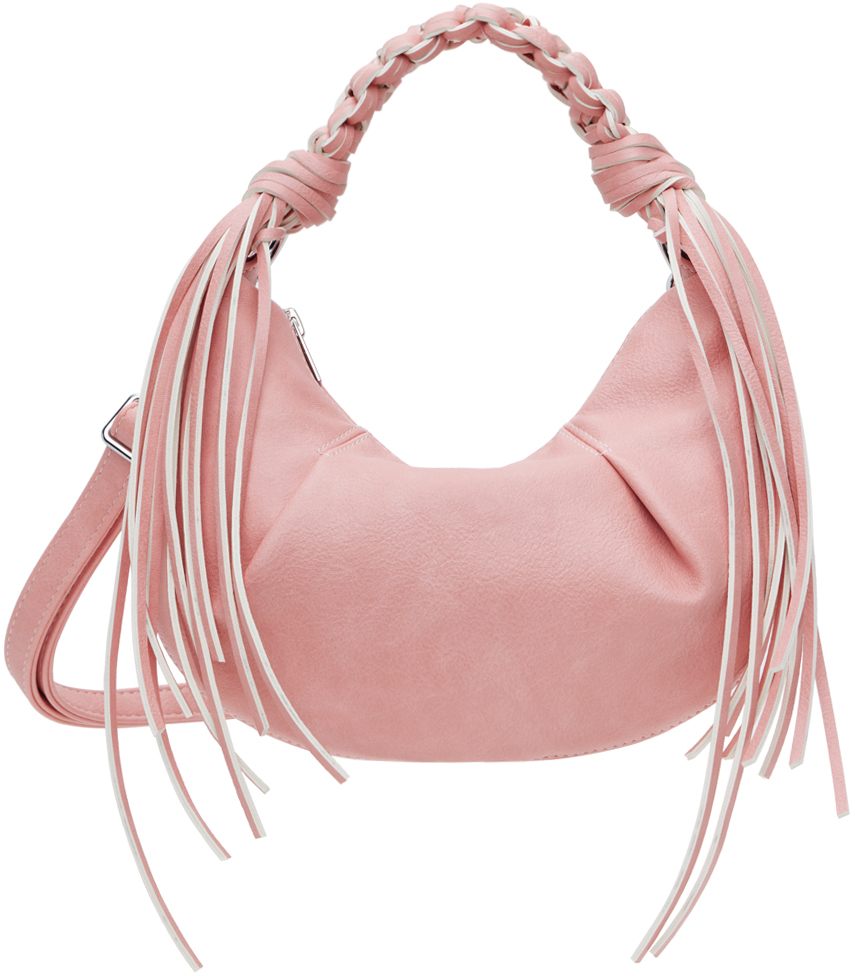 Shop Holzweiler Pink Cocoon Micro Bag In 1453 Pink