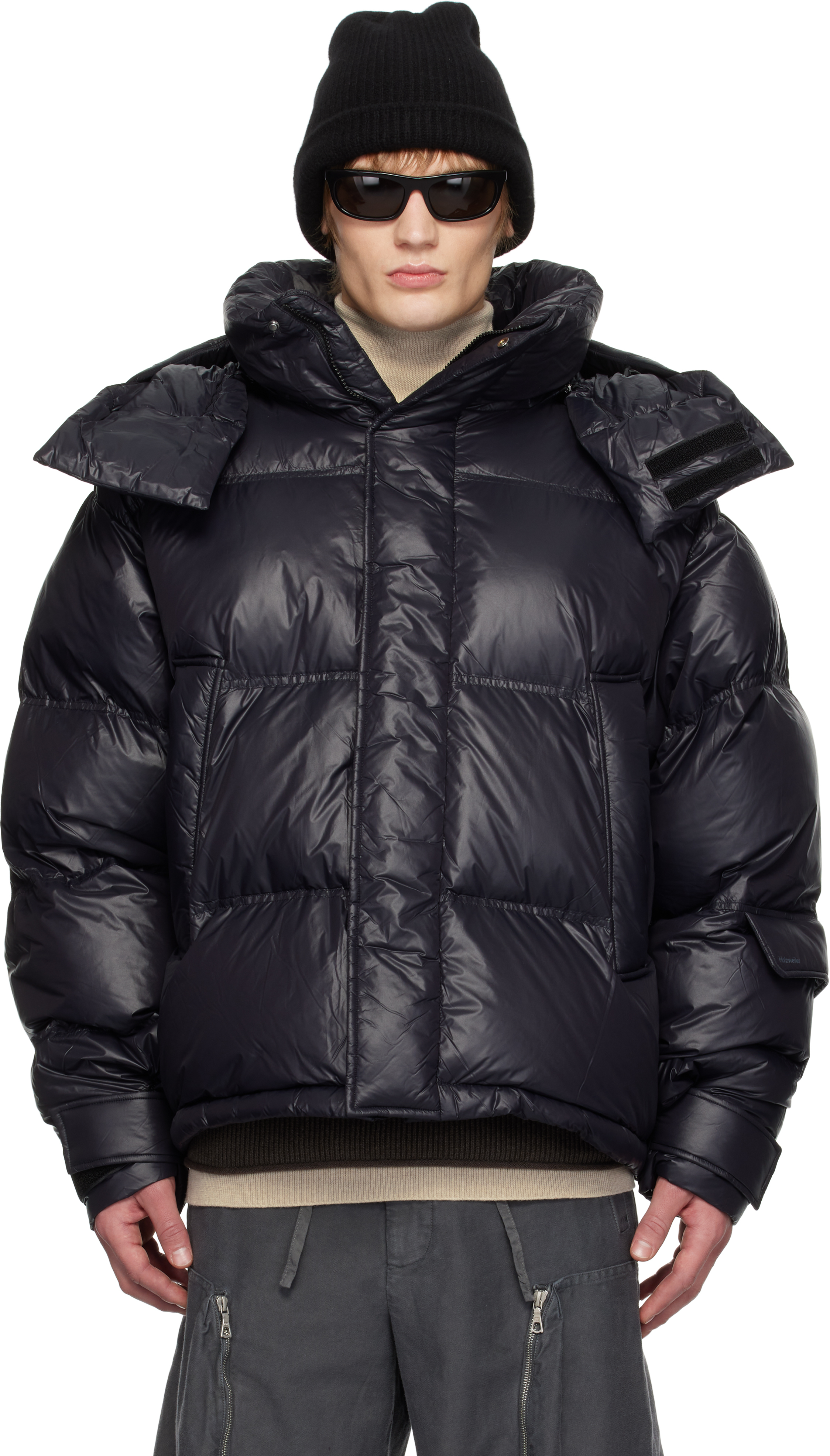 Black Narvik Short Down Jacket