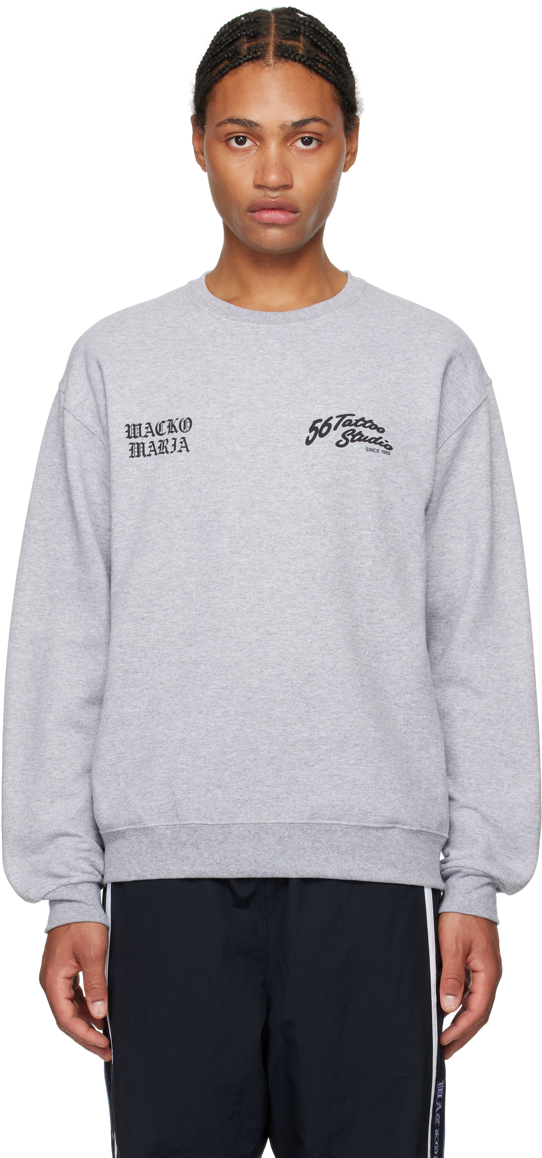 Gray 56 Tattoo Studio Edition Crew Neck Sweatshirt