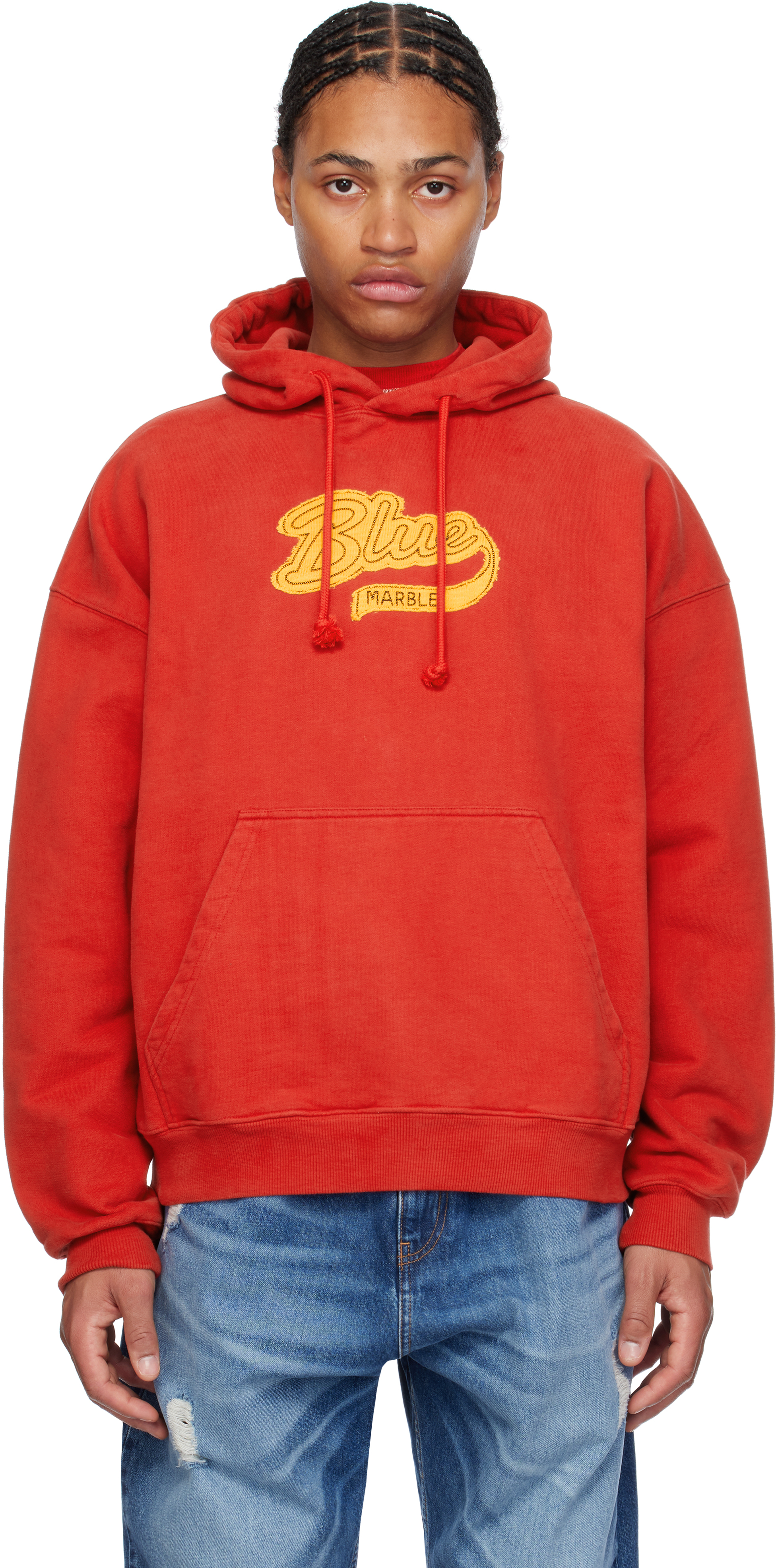 Red Varsity Hoodie