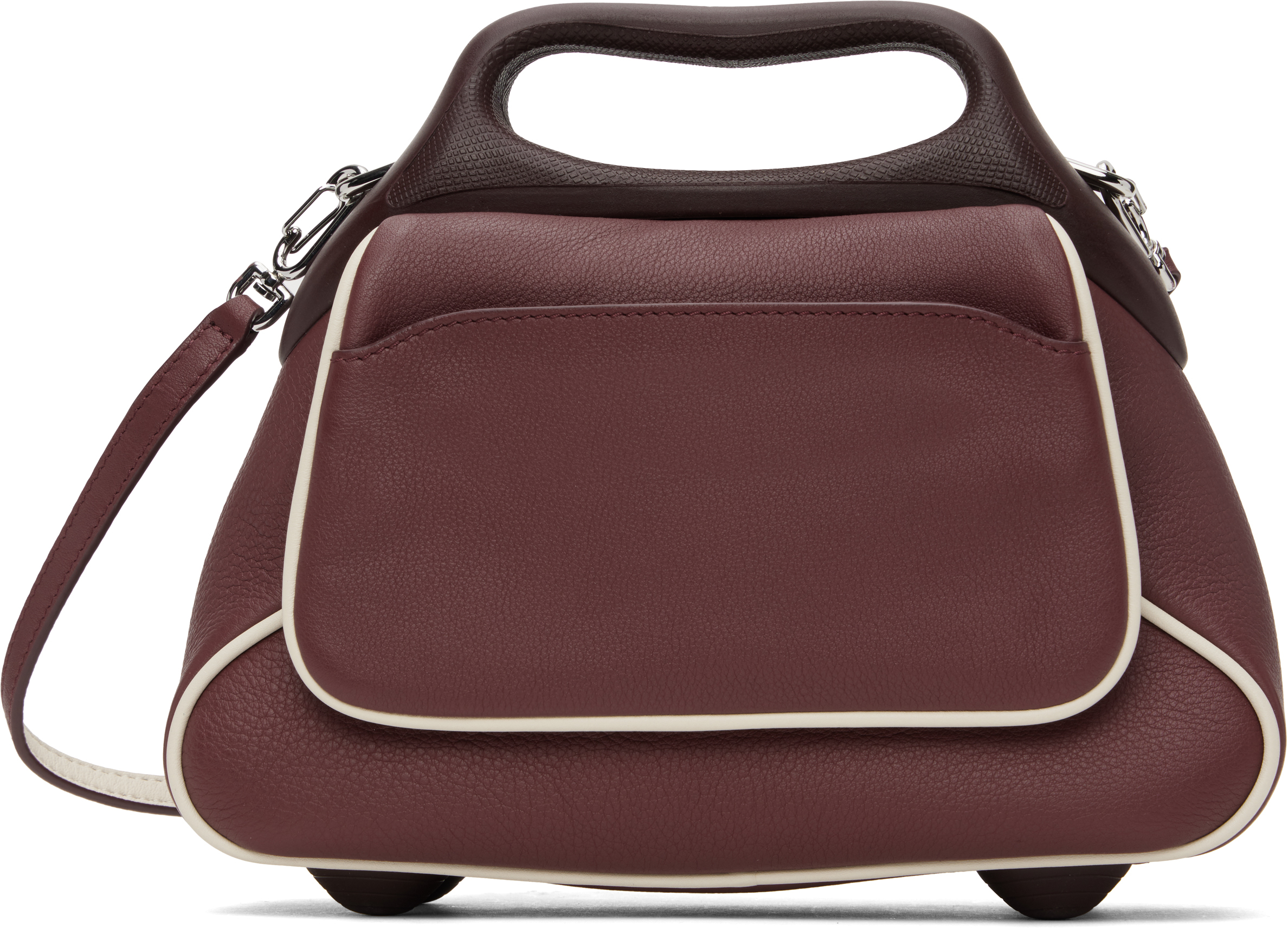 ECCO. kollektive Burgundy Kiko Kostadinov Edition Centauri Medium Bag