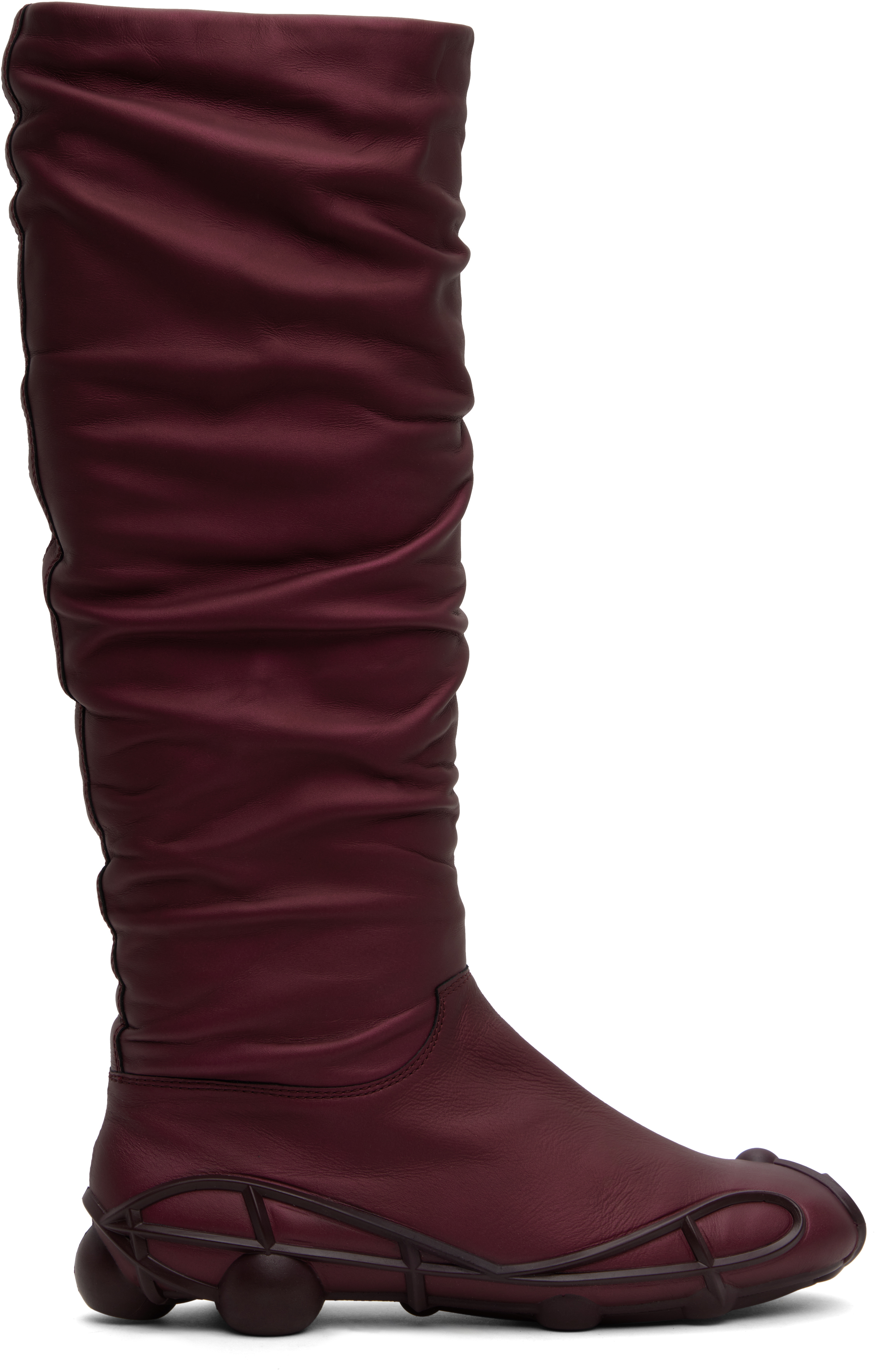 ECCO. kollektive Burgundy Kiko Kostadinov Edition Eileen Boots