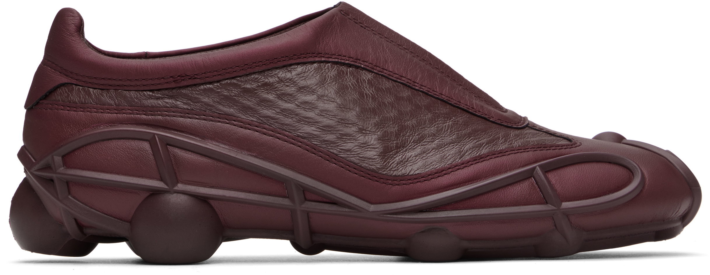 ECCO. kollektive Burgundy Kiko Kostadinov Edition Jemison Sneakers