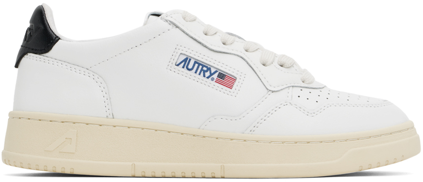 White Medalist Low Sneakers