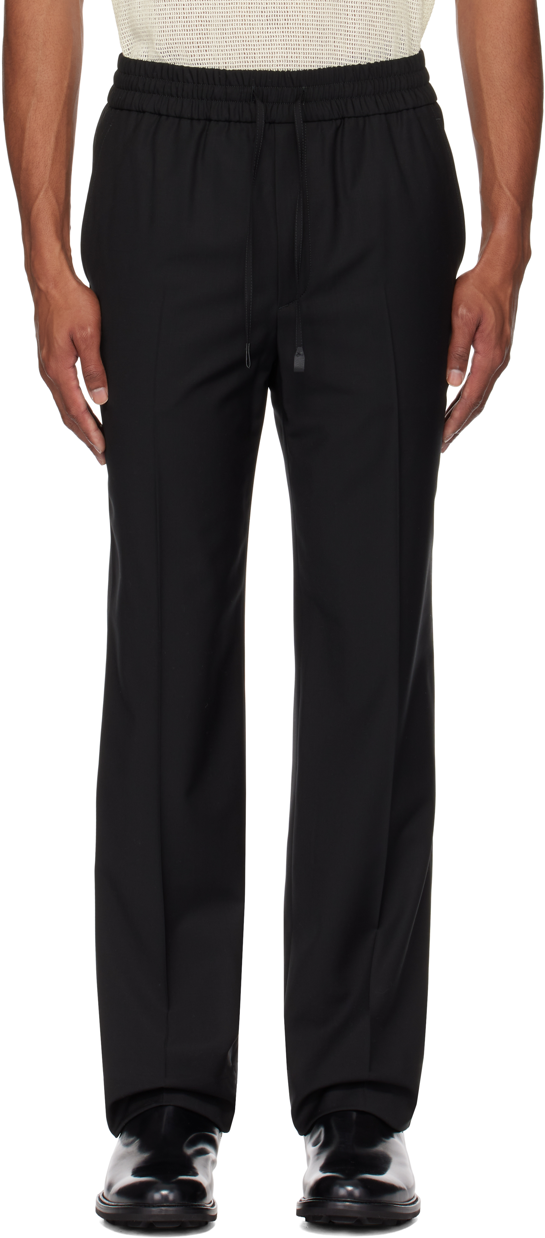 Black Asolo Trousers