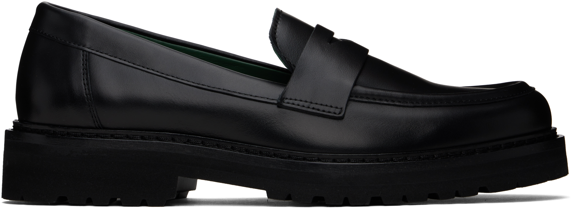 VINNY’s VINNY's Black Richee Penny Loafers