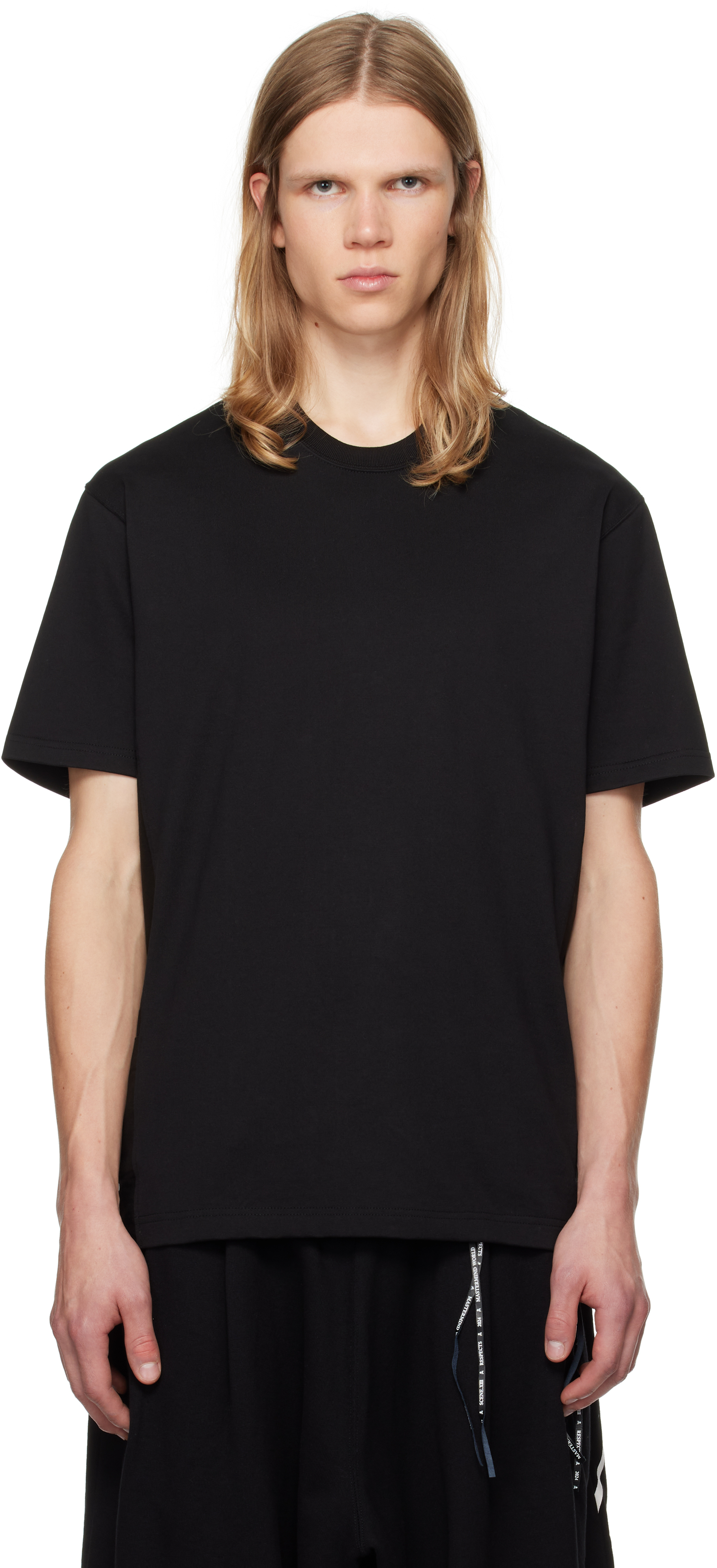 Black & White Patch Pocket T-shirt