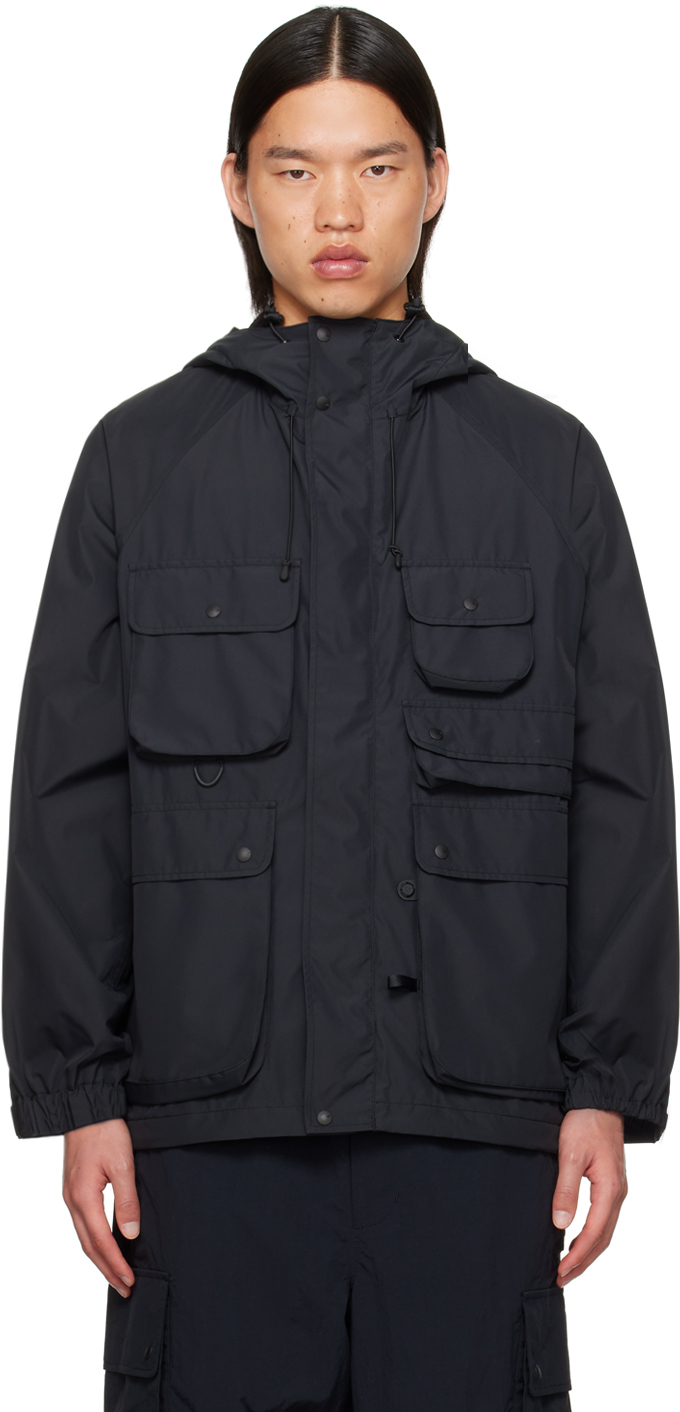 Daiwa Pier39 Black Mountain Jacket In 19 Black X Black