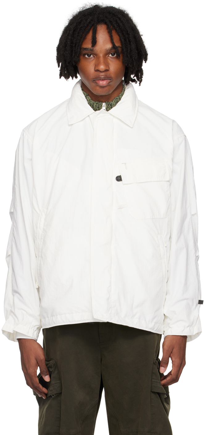 DAIWA PIER39: White Deck Jacket | SSENSE