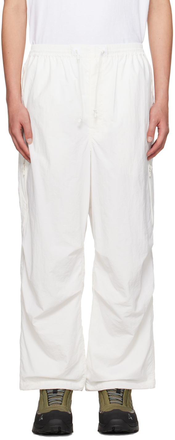 Daiwa Pier39 White Over Trousers In 01 White