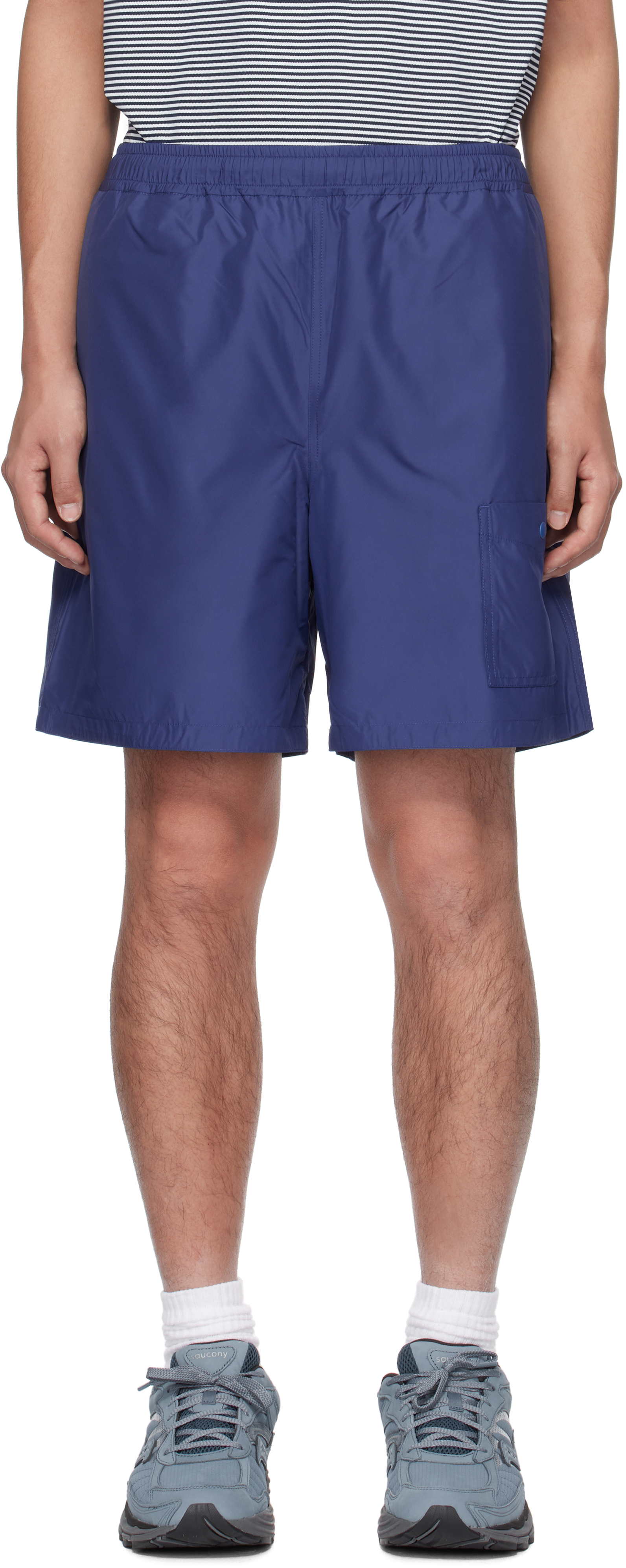 Blue Tech Reversible Sailing Shorts