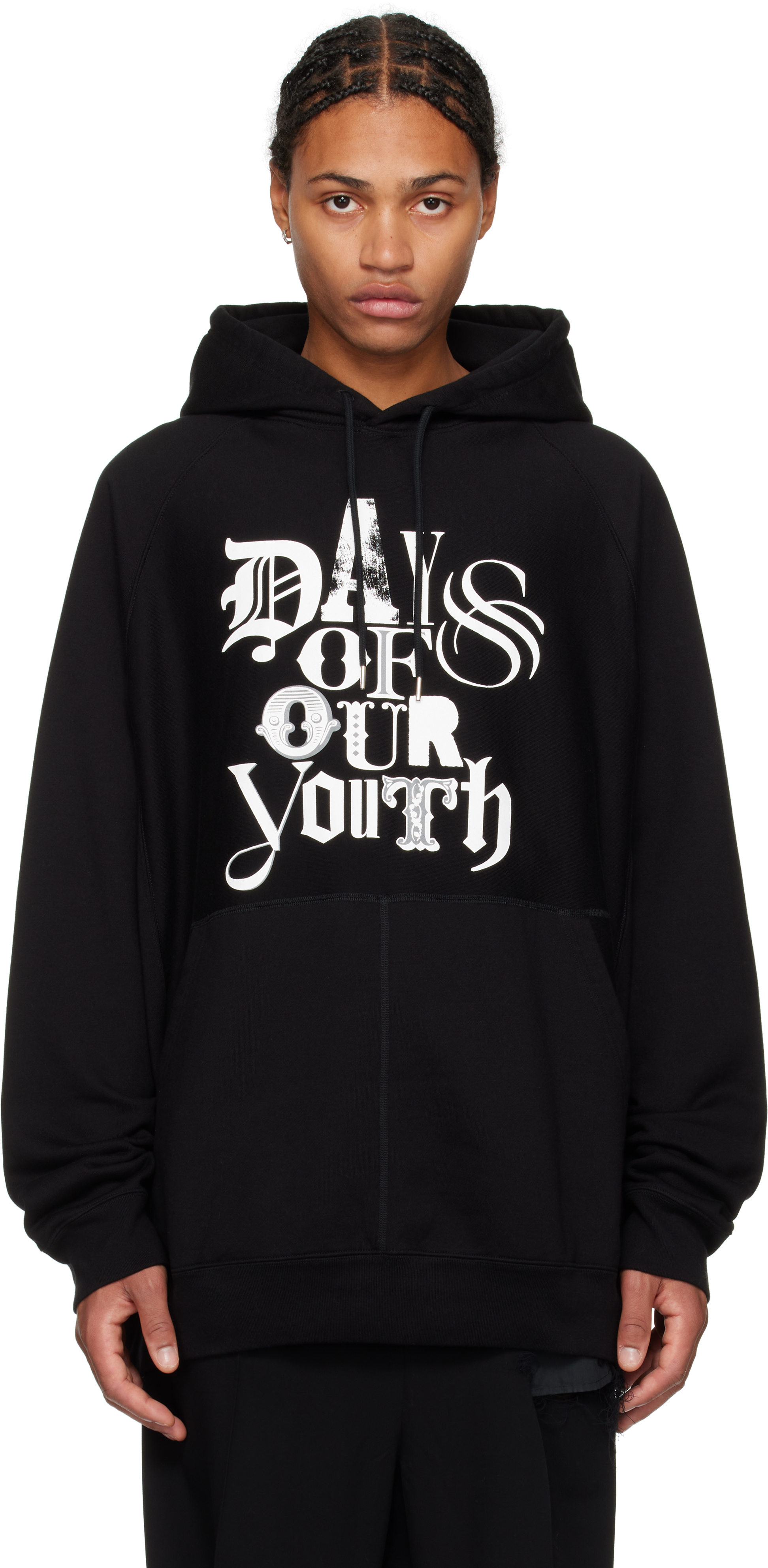 Takahiromiyashita The Soloist Black Oversized Hoodie