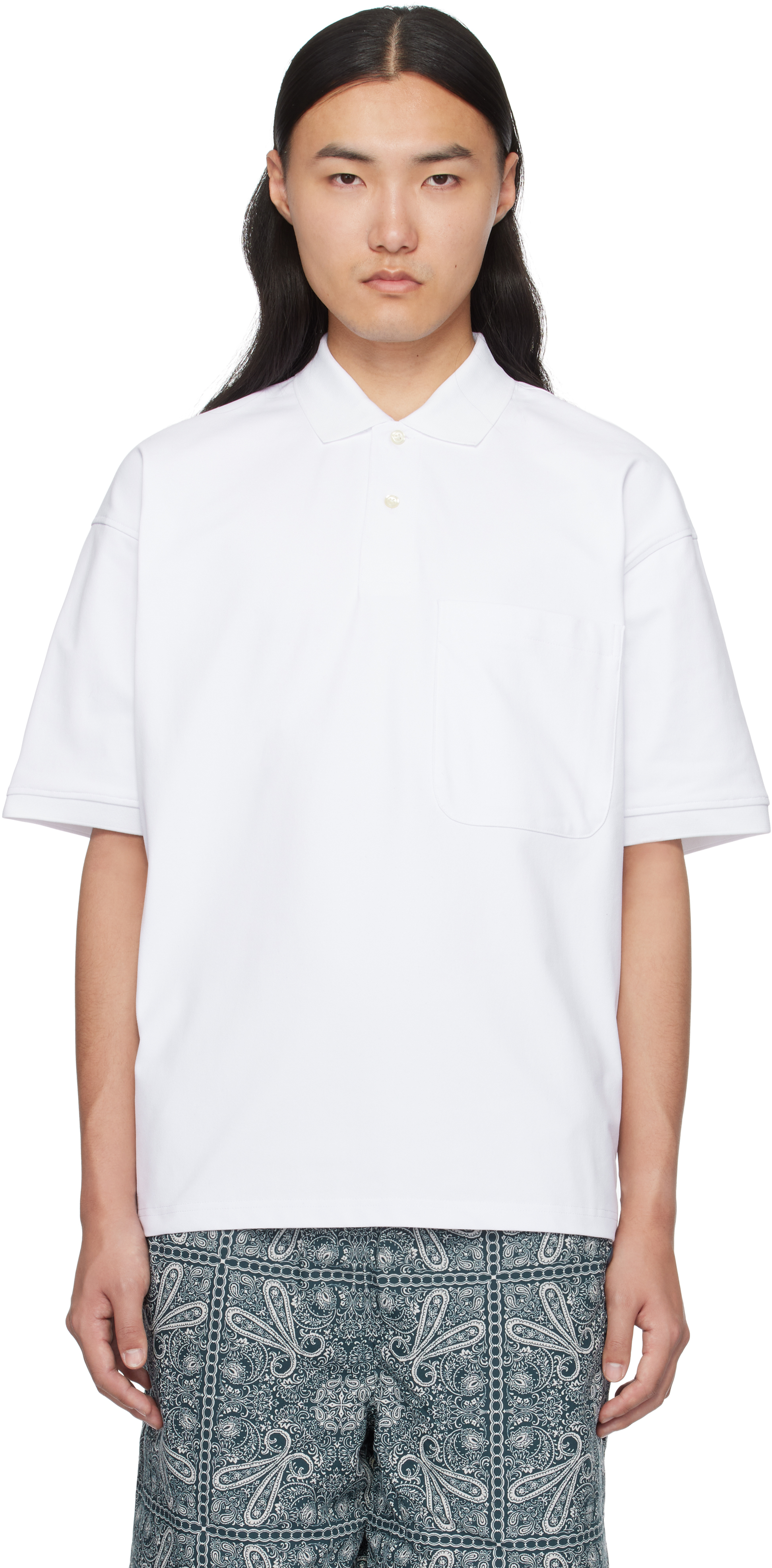 White Tech S/S Polo