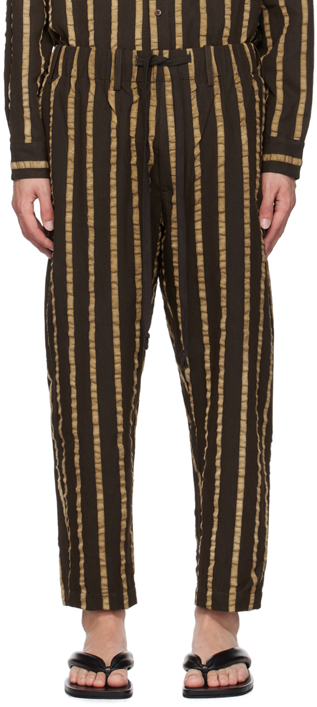 Brown Pigiama Pants