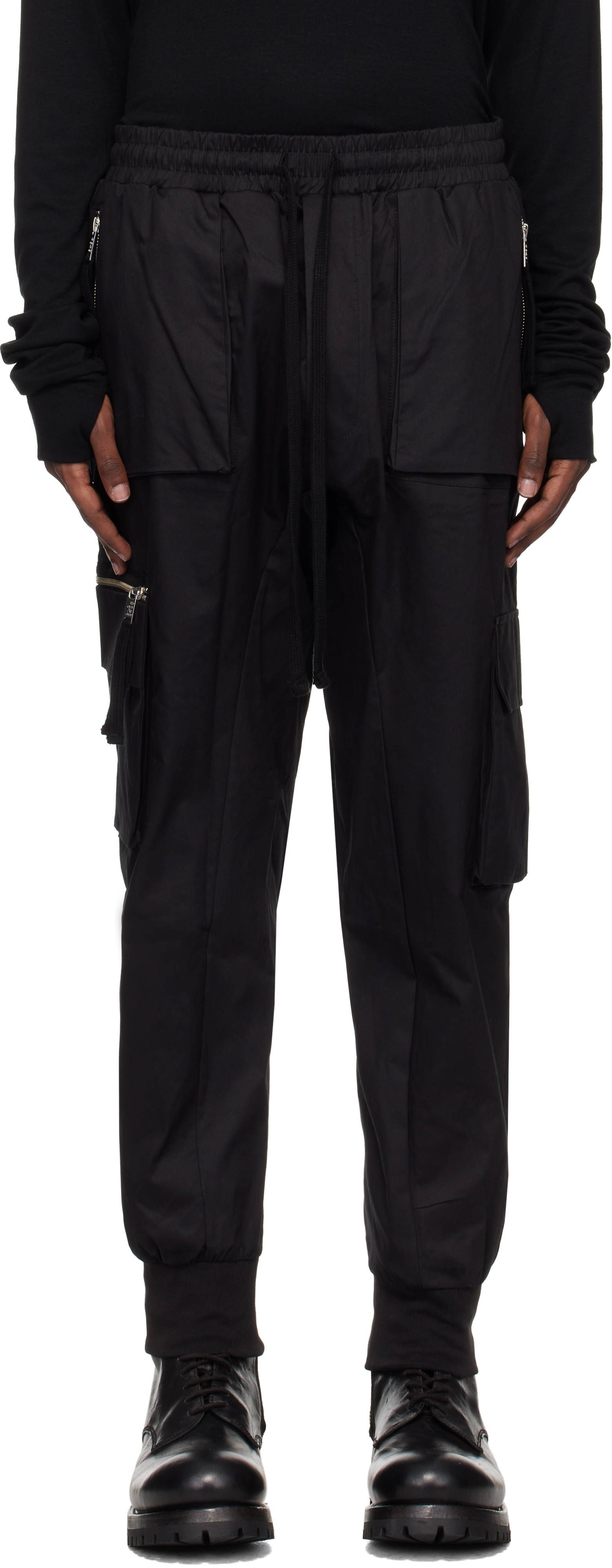 thom/krom Black M ST 444 Cargo Pants