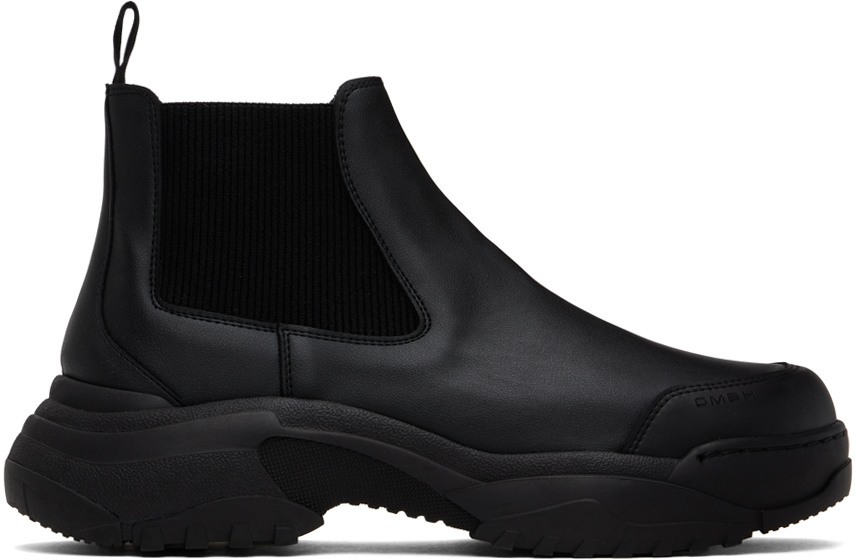 Shop Gmbh Black Low Chelsea Boots